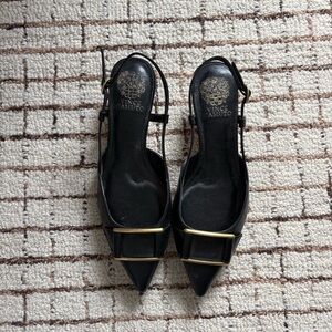 Vince Camuto Jhenta Slingback Pump - Black US 9.5